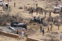 পাকিস্তানে যুদ্ধবিমান বিধ্বস্ত, পাইলট নিহত পাকিস্তানে যুদ্ধবিমান বিধ্বস্ত, পাইলট নিহত