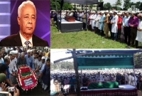 অন্তিম শয়ানে হান্নান শাহ্, কাপাসিয়ায় শোকার্ত মানুষের ঢল