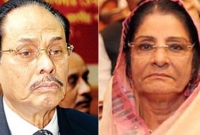 এরশাদকে রেখে চলে গেলেন রওশন!