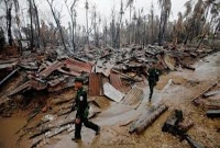 মিয়ানমারে সংঘর্ষে ৩৯ জন মুসলিম নিহত, জীবন বাঁচাতে ঘরবাড়ি ছেড়ে পালাচ্ছেন