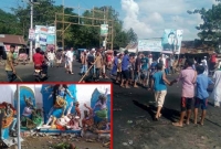 ব্রাহ্মণবাড়িয়ায় হিন্দু পল্লীতে হামলা, অগ্নিসংযোগ ও লুটপাট