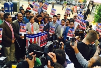 হিলারিকে জয়ী করতে মুসলিম আমেরিকানদের ঐক্য