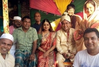 হালদায় বর জাহিদের কনে তিশা