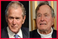 হিলারি নাকি ট্রাম্প, কাকে ভোট দেবেন দুই বুশ ?