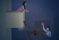 প্রেমিকাকে একপলক দেখতে গিয়ে মই থেকে পড়ে মৃত প্রেমিক