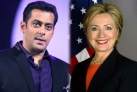 হিলারি ক্লিন্টনকে সমর্থন করলেন সালমান খান