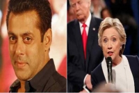 হিলারির পাশে সালমান খান