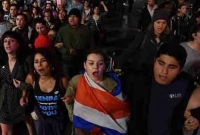 এই প্রেসিডেন্ট মানি না : যুক্তরাষ্ট্র জুড়ে বিক্ষোভ, ভাংচুর শুরু