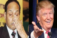 ট্রাম্পকে এরশাদের চিঠি!!