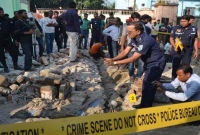 রংপুরে বোমা বিস্ফোরণ, শ্রমিকের কব্জি উড়ে গেছে