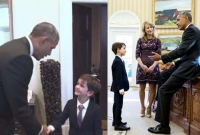 সিরিয়ার সেই আহত শিশু ওবামার সাথে হোয়াইট হাউসে