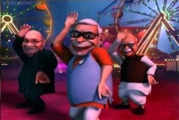 কোমরে গামছা জড়িয়ে মোদির নাচ, হারমোনিয়ামে সঙ্গীতে অমিত শাহ