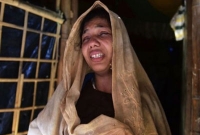 বাচ্চাকে বুকের দুধও দিতে পারছেন না রোহিঙ্গা মা