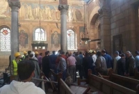 মিশরে খ্রীষ্টানদের গীর্জায় বোমা বিস্ফোরণে নিহত ২৫