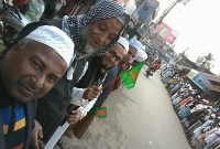 মায়ানমারে গণহত্যার প্রতিবাদে কাপাসিয়ায় বিশাল মানববন্ধন