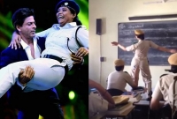 এক পুলিশকর্মী নেচেছিলেন শাহরুখের সঙ্গে, অন্য এক পুলিশকর্মী নাচ দেখিয়ে পেলেন ধিক্কার