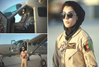 দেশ ছেড়েছেন প্রথম আফগান নারী পাইলট!