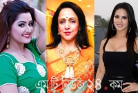 এবার একই ছবিতে হেমা মালিনী, সানি লিওন ও পরীমণি