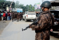 হেলিকপ্টারে সুন্দরগঞ্জ পৌঁছেছে লিটনের মরদেহ