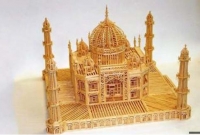 জেলে বসে দেশলাই কাঠি দিয়ে তাজমহল গড়ে স্ত্রীকে উপহার