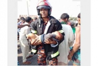 অলৌকিকভাবেই বেঁচে গেলো শিশু খাদিজা!