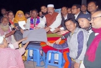 'দুঃস্থ শীতার্তদের সাহায্যার্থে বিত্তবানদের এগিয়ে আসতে হবে'