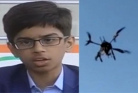 বোমা শনাক্তকরণ ড্রোন আবিষ্কার করলো ১৪ বছরের এই স্কুলছাত্র