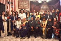 রোজিনার বাড়িতে নায়ক-নায়িকাদের ঢল