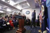 শেষ সংবাদ সম্মেলনে ট্রাম্পকে যে পরামর্শ দিলেন ওবামা