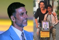 অক্ষয় কুমারের টানে সাইকেলে ১৬১৪ কি.মি পথ পাড়ি ভক্তের!