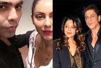 কর্ণের বেডরুমে শাহরুখ-পত্নী গৌরীর ছবি