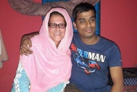 প্রেমের টানে ব্রাজিল থেকে হবিগঞ্জে ছু্টে এলেন মাঝবয়সী নারী