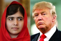 ট্রাম্পের সিদ্ধান্তে কড়া প্রতিবাদ নোবেল জয়ী মালালার