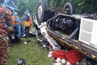 মালয়েশিয়ায় দুর্ঘটনায় বাংলাদেশী চালকসহ নিহত ২