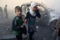 যুদ্ধে ক্যানসারবাহী রাসায়নিক মার্কিন হামলায় হুমকিতে সিরীয় শিশুরা