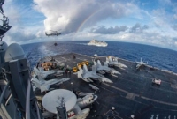 দ. চীন সাগরে মার্কিন নৌবাহিনীর টহল