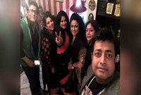 শাবনূরের বাসায় ওমর সানি-মৌসুমী