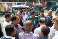 সিলেট বিএনপির অবস্থান কর্মসূচি পুলিশি বাধায় পণ্ড