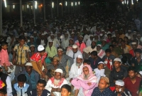 তালতলিতে সুন্নী ইসলামি মহা সম্মেলন  অনুষ্ঠিত,  দেশবাসীর কল্যানে দোয়া ও মোনাজাত