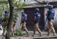 সিলেটের জঙ্গি আস্তানায় সোয়াতের অভিযান শুরু