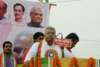 পশ্চিমবঙ্গের হিন্দুদের অস্ত্র হাতে মাঠে নামার ডাক বিজেপি সভাপতির