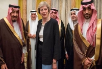 সৌদি আরবের রীতি ভেঙে দিলেন ব্রিটিশ প্রধানমন্ত্রী