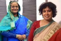 দিল্লীতে শেখ হাসিনার সঙ্গে দেখা করতে চান তসলিমা