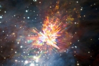 মহাকাশে দুই তারকার ভয়ংকর সংঘর্ষ!