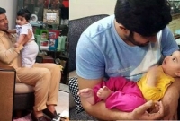 আড়াই মাস পর সন্তানের মুখ দেখেন শাকিব