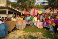 পলাশে আনন্দঘন পরিবেশে পহেলা বৈশাখী ঘুড়ি উৎসব অনুষ্ঠিত
