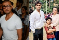 বাবাকে ন্যাড়া দেখে ঘাবড়ে গেছে সোনু নিগমের ছেলে