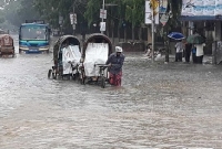  কয়েক ঘণ্টার বৃষ্টিতে তলিয়ে গেছে চট্টগ্রাম মহানগরী