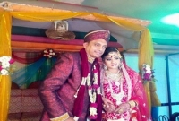 হবিগঞ্জের আলোচিত বাক প্রতিবন্ধী প্রেমিক জুটির বিয়ে