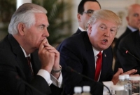  উত্তর কোরিয়ার বিশাল সামরিক মহড়া,  ট্রাম্পের জরুরী বৈঠক